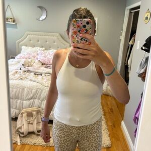 American eagle white tank
